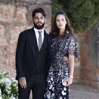 Jota Peleteiro y Jessica Bueno en la boda de Dani Carvajal y Daphne Cañizares