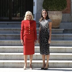 Jill Biden y la Reina Letizia en La Zarzuela para su encuentro