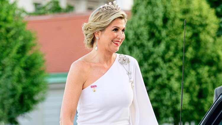 Máxima de Holanda en la cena por su Visita de Estado a Austria