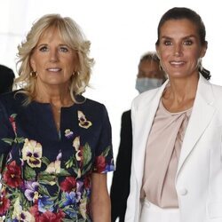 Jill Biden y la Reina Letizia en el Centro de Atención, Acogida y Derivación de refugiados ucranianos