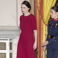 Jacinda Ardern en la cena por la Cumbre de la OTAN en Madrid