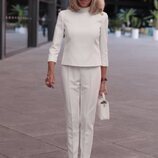 Brigitte Macron en la visita al Museo Reina Sofía por la Cumbre de la OTAN en Madrid