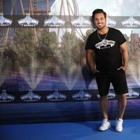 David Bustamante en el Parque Warner de Madrid