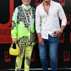 El Maestro Joao y su pareja en la inauguración del museo Rocío Jurado en Chipiona