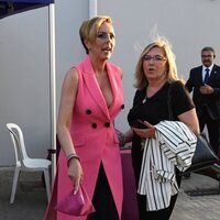 Rocío Carrasco y su prima Rocío Jurado en la inauguración del museo Rocío Jurado en Chipiona