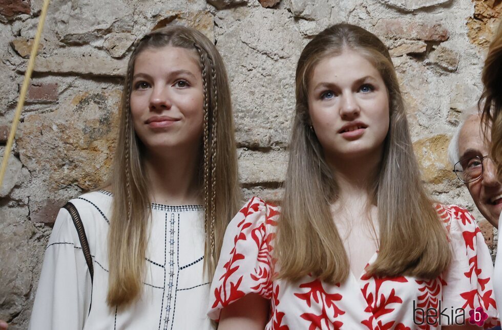 La Princesa Leonor y la Infanta Sofía en su visita al Museo Dalí de Figueres