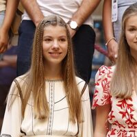 La Princesa Leonor y la Infanta Sofía en su visita oficial al Museo Dalí de Figueres