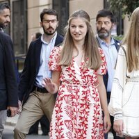 La Princesa Leonor y la Infanta Sofía en su segundo acto conjunto