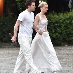 Brooklyn Beckham y Nicola Peltz en Portofino