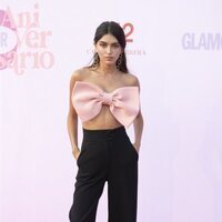 Lucía Rivera en el aniversario de Glamour