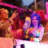 Eugenia Martínez de Irujo y Narcís Rebollo en las fiestas del Orgullo LGTBIQ+ 2022 en Madrid