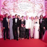 Los Grimaldi en el Baile de la Rosa 2022 en Montecarlo