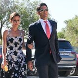 Ana Boyer y Fernando Verdasco en la boda de Álvaro Castillejo y Cristina Fernández