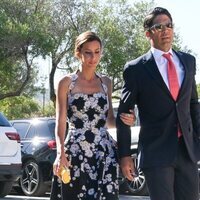 Ana Boyer y Fernando Verdasco en la boda de Álvaro Castillejo y Cristina Fernández