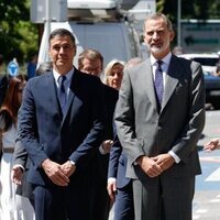 Pedro Sánchez y el Rey Felipe en el homenaje a Miguel Ángel Blanco y a las víctimas de ETA en Ermua