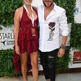 Marta Riesco y Antonio David Flores en un concierto de Starlite en Marbella