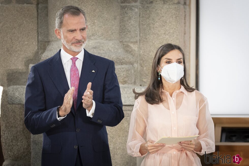 Los Reyes Felipe y Letizia en la entrega de los Premios Nacionales de Cultura 2020