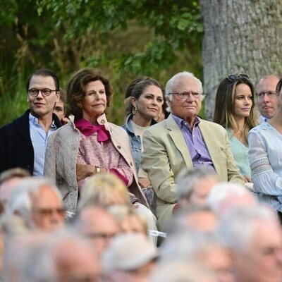 La Familia Real Sueca de concierto en Solliden