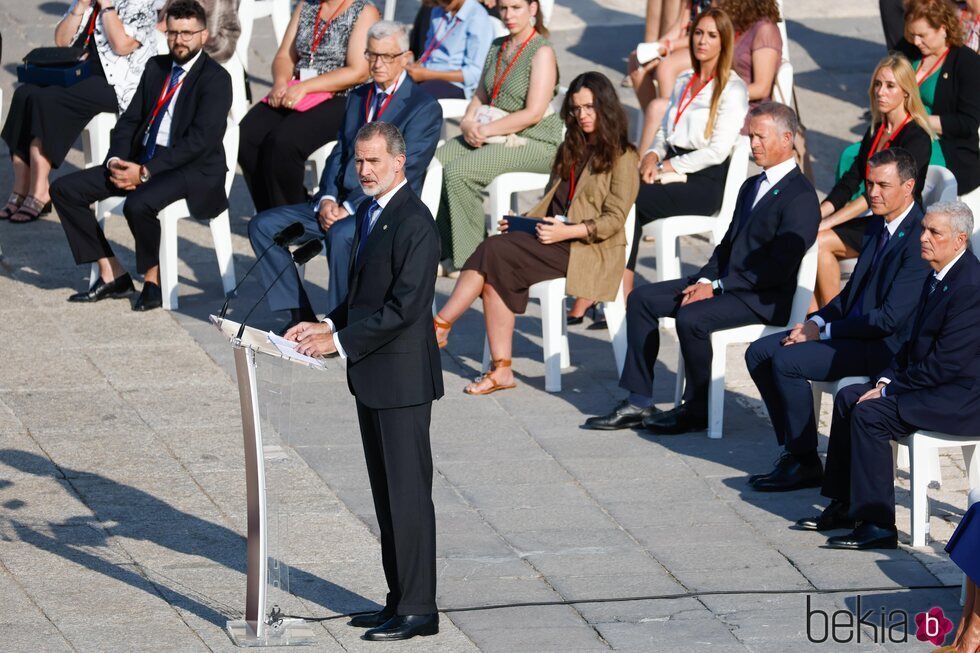 El Rey Felipe en su discurso en el acto de homenaje a las víctimas de la covid-19 'Un aplauso para el recuerdo'