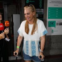 Belén Esteban acudiendo al concierto de Rosalía