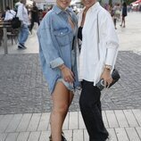 Vicky Martín Berrocal y su hija Alba Díaz en el concierto de Rosalía en Madrid