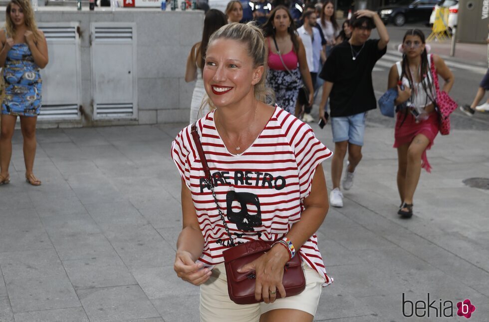 Anne Igartiburu en el concierto de Rosalía en Madrid