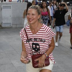 Anne Igartiburu en el concierto de Rosalía en Madrid