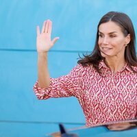 La Reina Letizia en una reunión con Unicef sobre salud mental