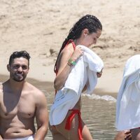 Victoria Federica tras bañarse en el mar en Ibiza