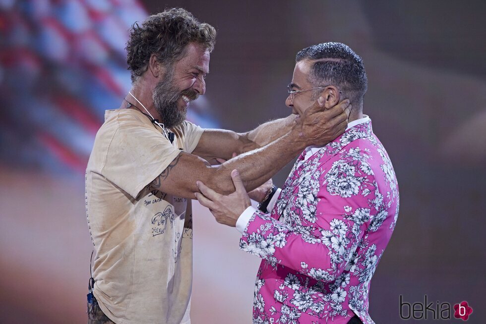 Nacho Palau y Jorge Javier Vázquez en la final de 'Supervivientes 2022'