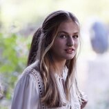 La Princesa Leonor en su posado en la Cartuja de Valldemossa de Mallorca