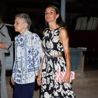 Irene de Grecia y la Reina Letizia tras una cena en Palma durante sus vacaciones en Mallorca