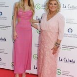 Terelu Campos y su hija Alejandra Rubio en la gala de la Asociación Española Contra el Cáncer de Marbella