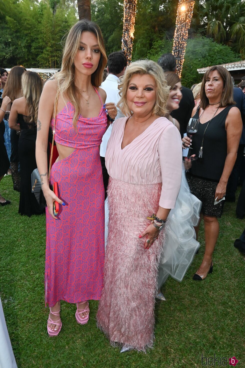 Terelu Campos y Alejandra Rubio en la gala de la Asociación Española Contra el Cáncer de Marbella