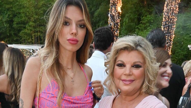 Terelu Campos y Alejandra Rubio en la gala de la Asociación Española Contra el Cáncer de Marbella