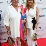 María del Monte e Inmaculada Casal en la gala de la Asociación Española Contra el Cáncer de Marbella