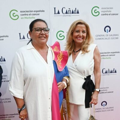 Famosos en la gala de la Asociación Española Contra el Cáncer de Marbella