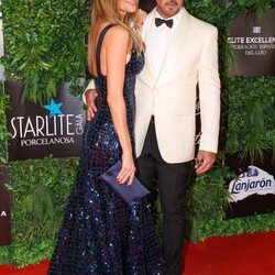 Antonio Banderas y Nicole Kimpel en la Gala Starlite 2022 en Marbella