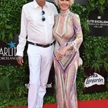 Gunilla von Bismarck y Luis Ortiz en la Gala Starlite 2022 en Marbella