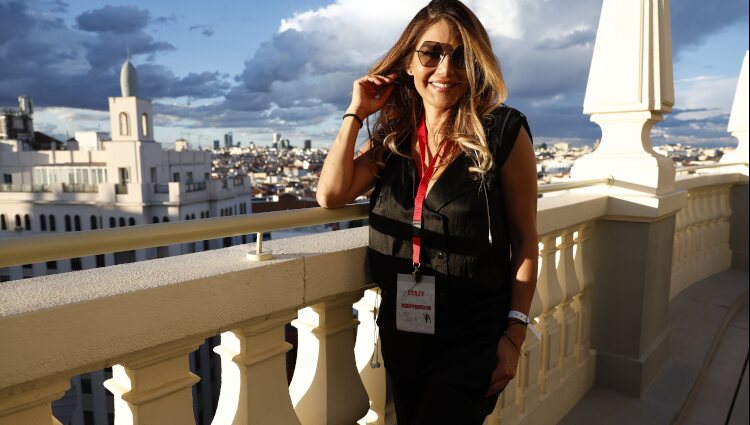 Ivonne Reyes en la presentación de la primera línea de ropa de Alejandro Reyes