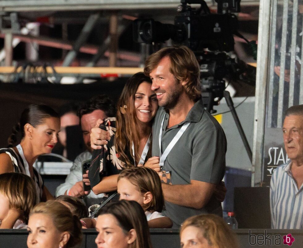 Amaia Salamanca y Rosauro Varo en el concierto de Dani Martín en el Festival Starlite 2022