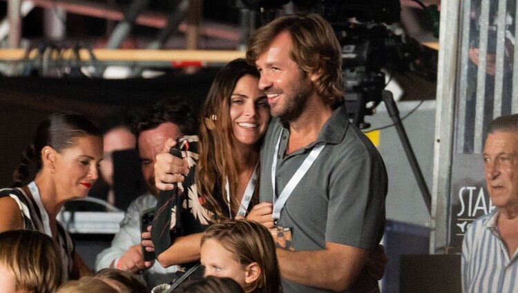 Amaia Salamanca y Rosauro Varo en el concierto de Dani Martín en el Festival Starlite 2022