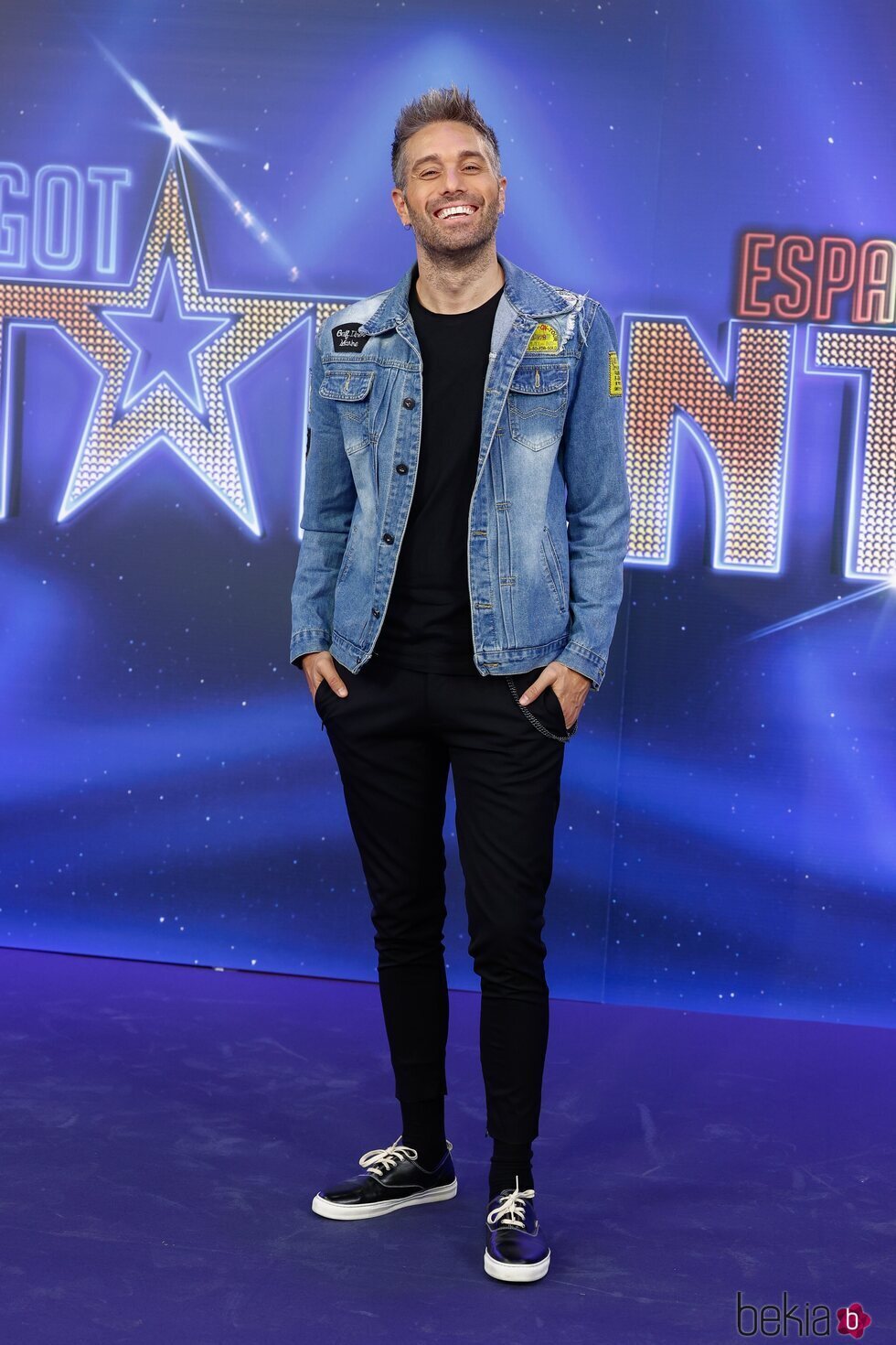 Dani Martínez posa en la presentación de 'Got Talent 8'