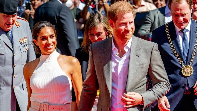 El Príncipe Harry y Meghan Markle presentan los Invictus Games 2023 en Düsseldorf