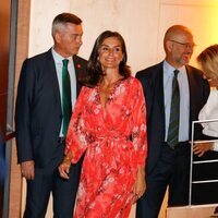 La Reina Letizia en la conferencia 'Tour del Cáncer' en Lleida en su regreso a la agenda tras las vacaciones