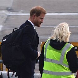 El Príncipe Harry es fotografiado abandonando Balmoral