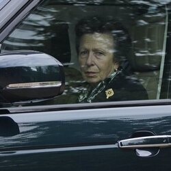 La Princesa Ana en Balmoral para un servicio religioso por la Reina Isabel II