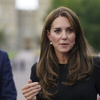 Kate Middleton a las puertas de Windsor tras la muerte de la Reina Isabel II