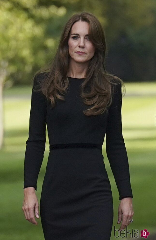 Kate Middleton en Windsor tras la muerte de la Reina Isabel II