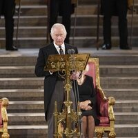 El Rey Carlos III en su primer discurso ante el Parlamento como Rey